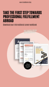 workbook, career, expat